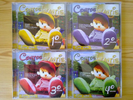 Colecção de 4 Cd's Contos Infantis Era Uma Vez...